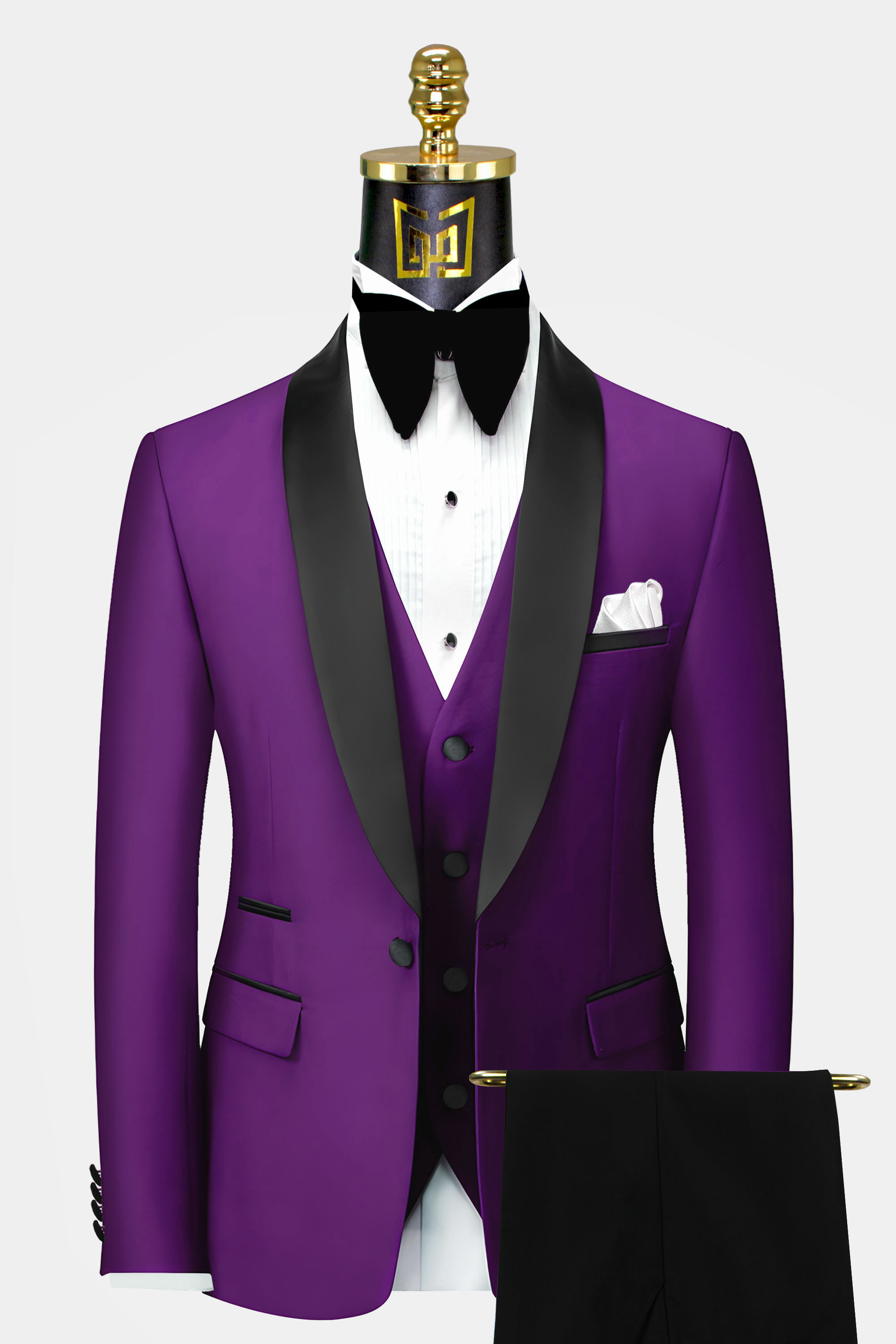 Purple Tuxedo Suit - 3 Piece | Gentleman's Guru