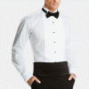 Mens-White-French-cufflinks--Tuxedo-Shirt-black-button-from-Gentlemansguru.com_