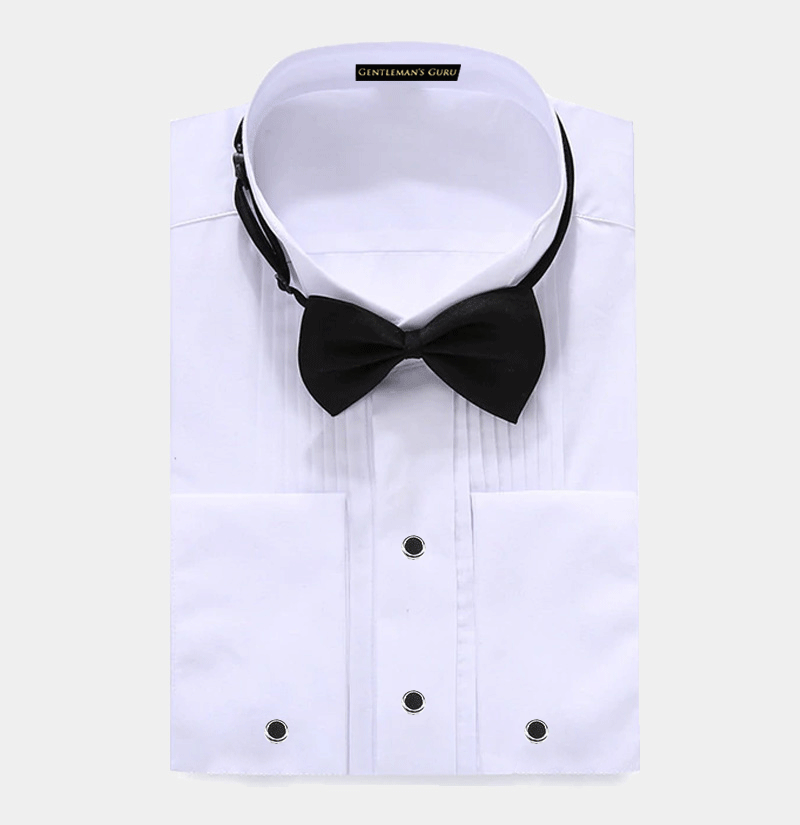 Mens-White-Tuxedo-Shirt-with-black-buttons-from-Gentlemansguru.com_