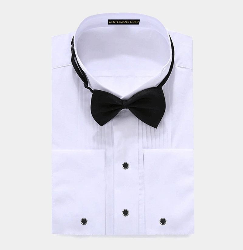  Men's Black And White Shirt