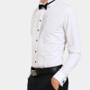White-French-Cuff-Tux-Shirt-with-black-button-from-Gentlemansguru.com_