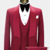 Mens-Burgundy-Patterned-Tuxedo-Groom-Prom-Wedding-Suit-For-Men-from-Gentlemansguru.com_