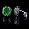 Mens-Green-Rsuby-Cufflinks-from-Gentlemansguru.com