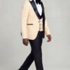 3-Piece-Champagne-Tuxedo-Groom-Wedding-Suit-Bespoke-Groomsmen-outfit-from-Gentlemansguru.Com