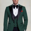 Dark-Green-Tuxedo-with-BlackPeak-Lapel-Suit-for-Men-from-Gentlemansguru.com