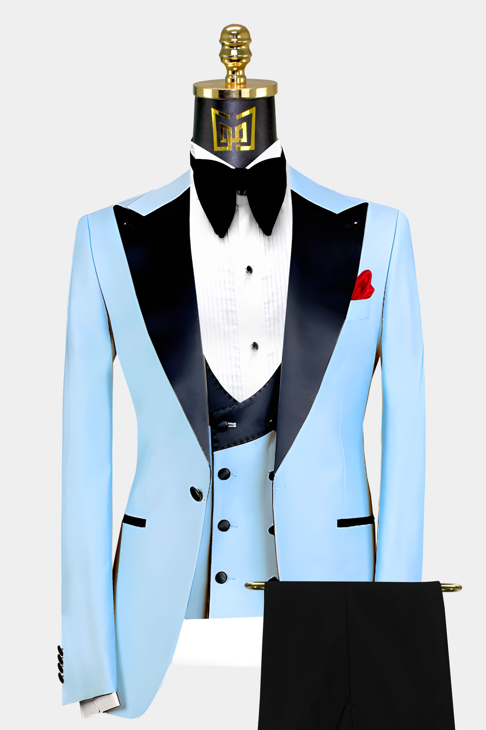 Light-Blue-Peak-Lapel-Tuxedo-Groom-Wedding-Prom-Suit-from-Gentlemansguru.com