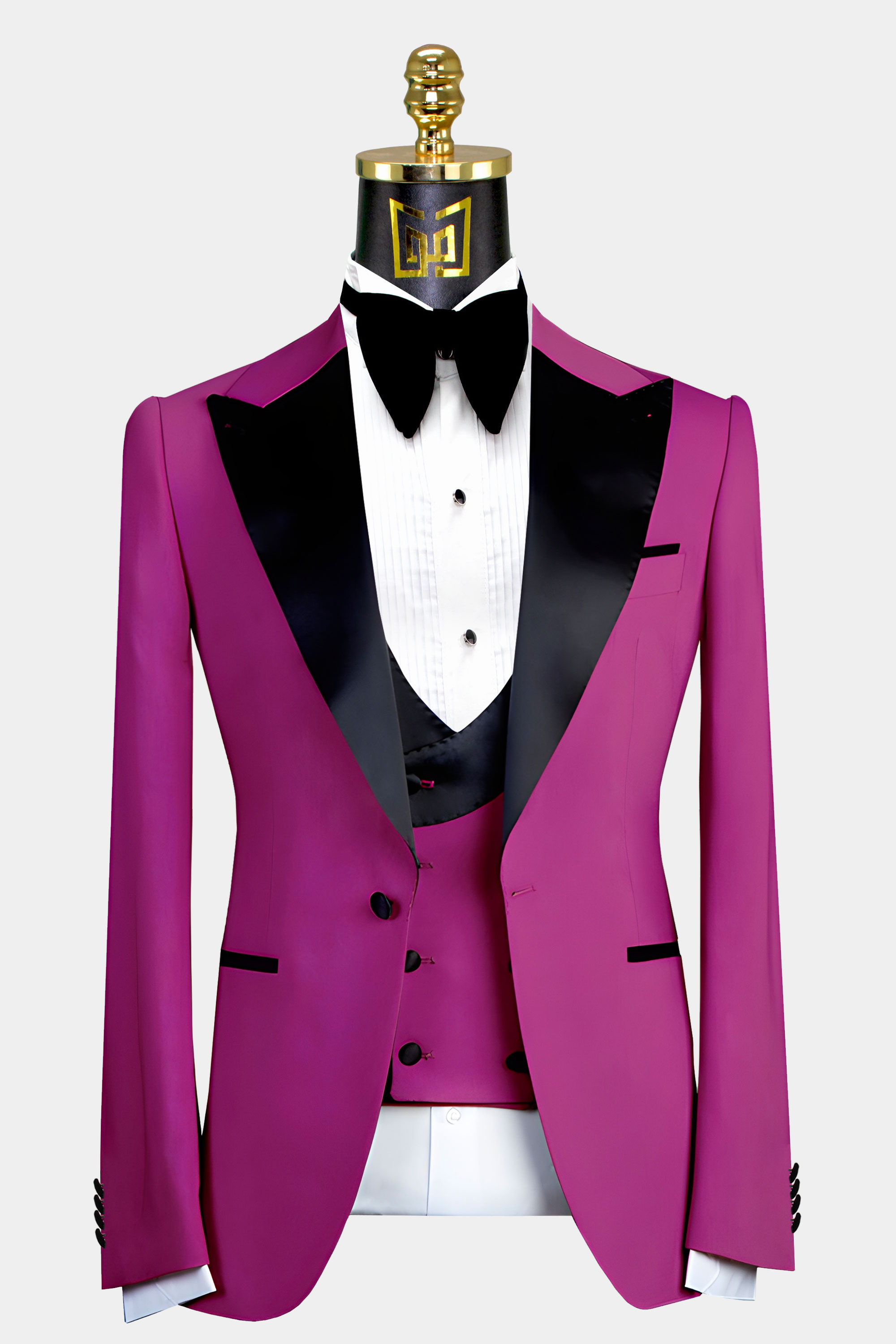 Magenta-Groom-Wedding-Tuxedo-Suit-from-Gentlemansguru.com