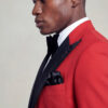 Mens-Classic-Red-Pea-Lapel-Tuxedo-Suit-Groom-Wedding-JAcket-from-Gentlemansguru.Com