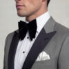 Mens-Gray-Peak-Lapel-Tuxedo-Formal-Blazer-Sportcoat-from-Gentlemansguru.com