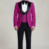 Mens-MAgenta-3-Piece-Tuxedo-JAcket-Groom-Bespoke-Custom-Suit-from-Gentlemansguru.com