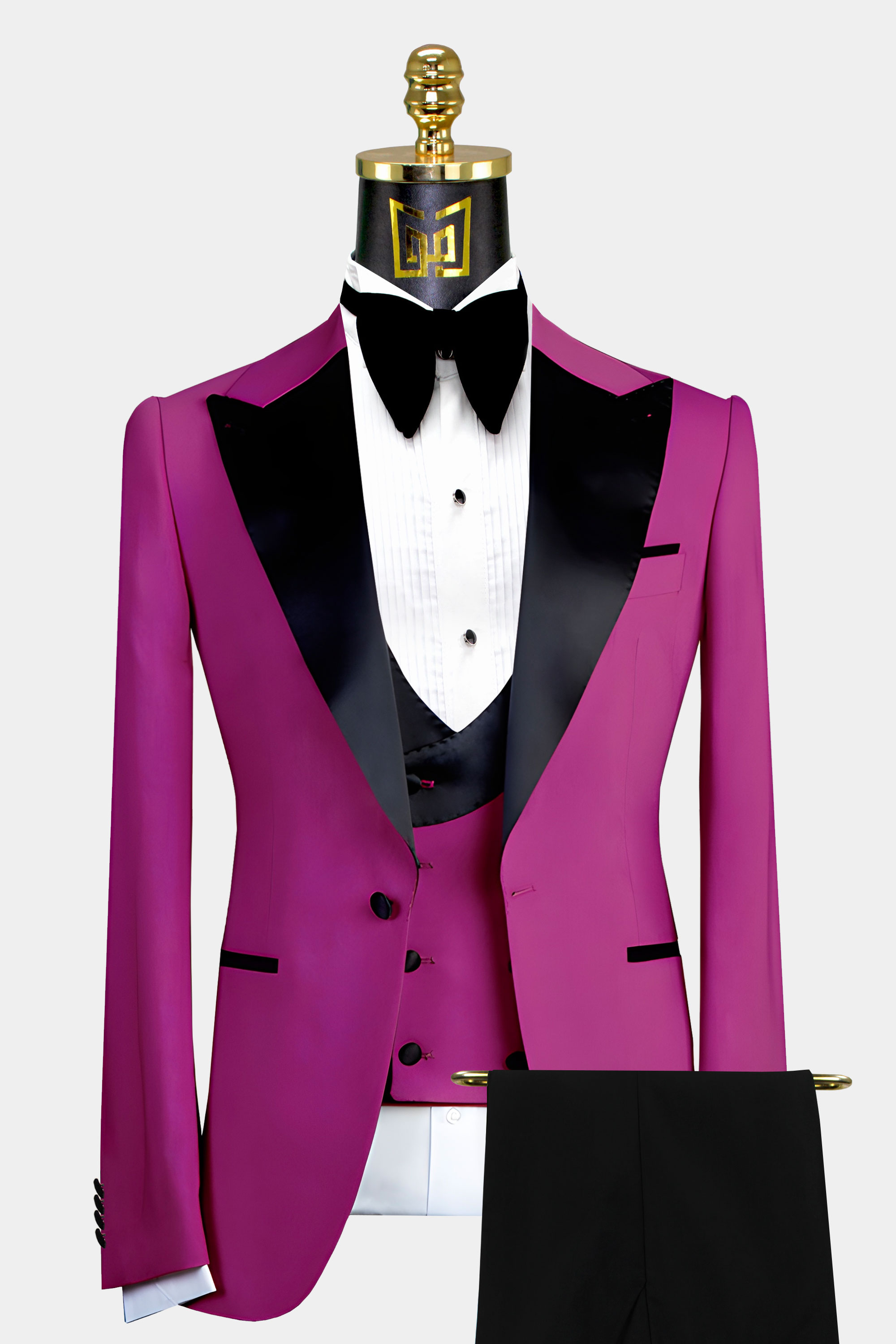 Coloured tuxedo sale