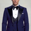 Mens-NAvy-Blue-Peak-Lapel-Tuxedo-Groom-Wedding-Suit-from-Gentlemansguru.com