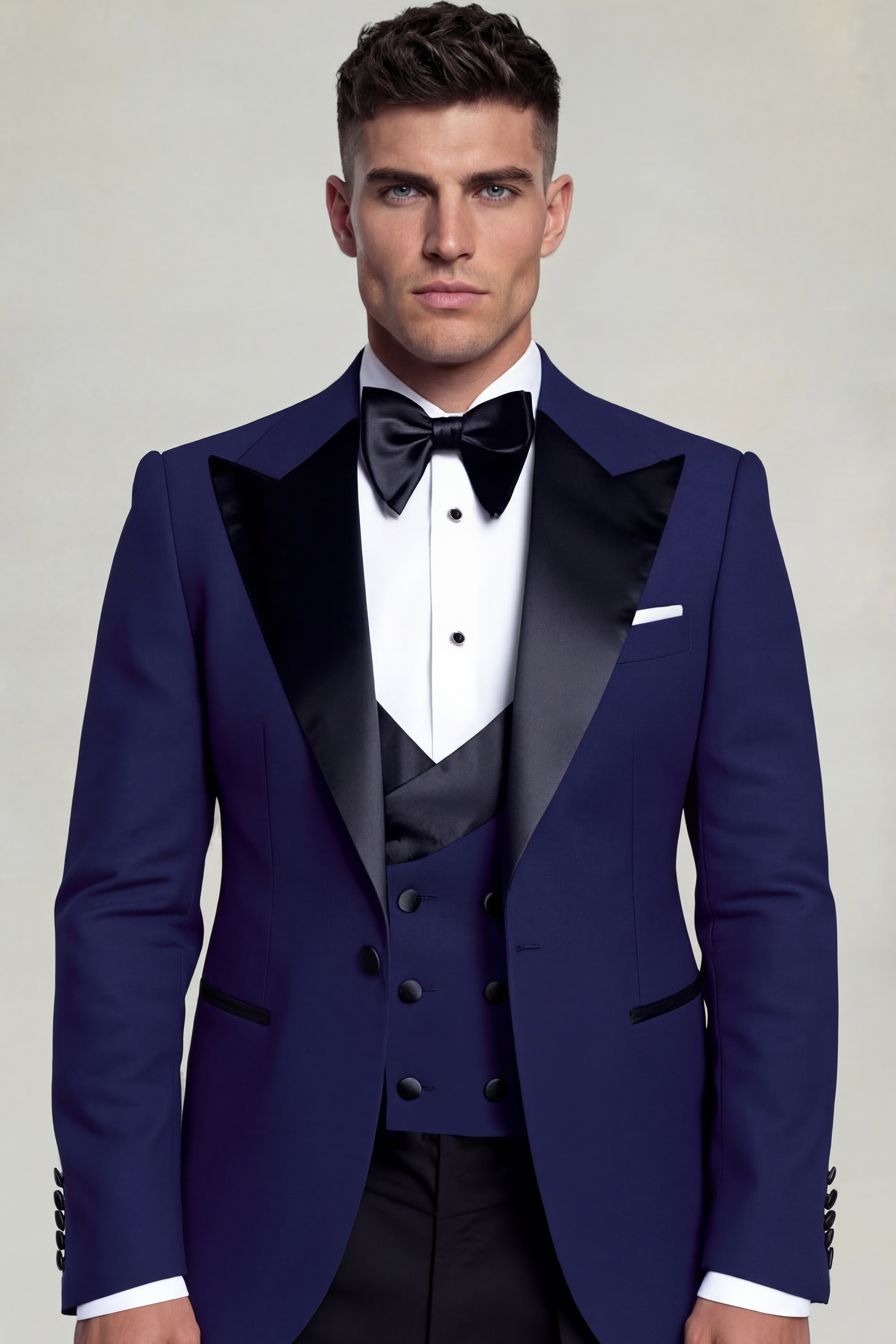 Mens-NAvy-Blue-Peak-Lapel-Tuxedo-Groom-Wedding-Suit-from-Gentlemansguru.com