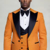 Mens-Ornage-Peak-Lapel-Tuxedo-Prom-Wedding-Groom-Suit-from-Gentlemansguru.com