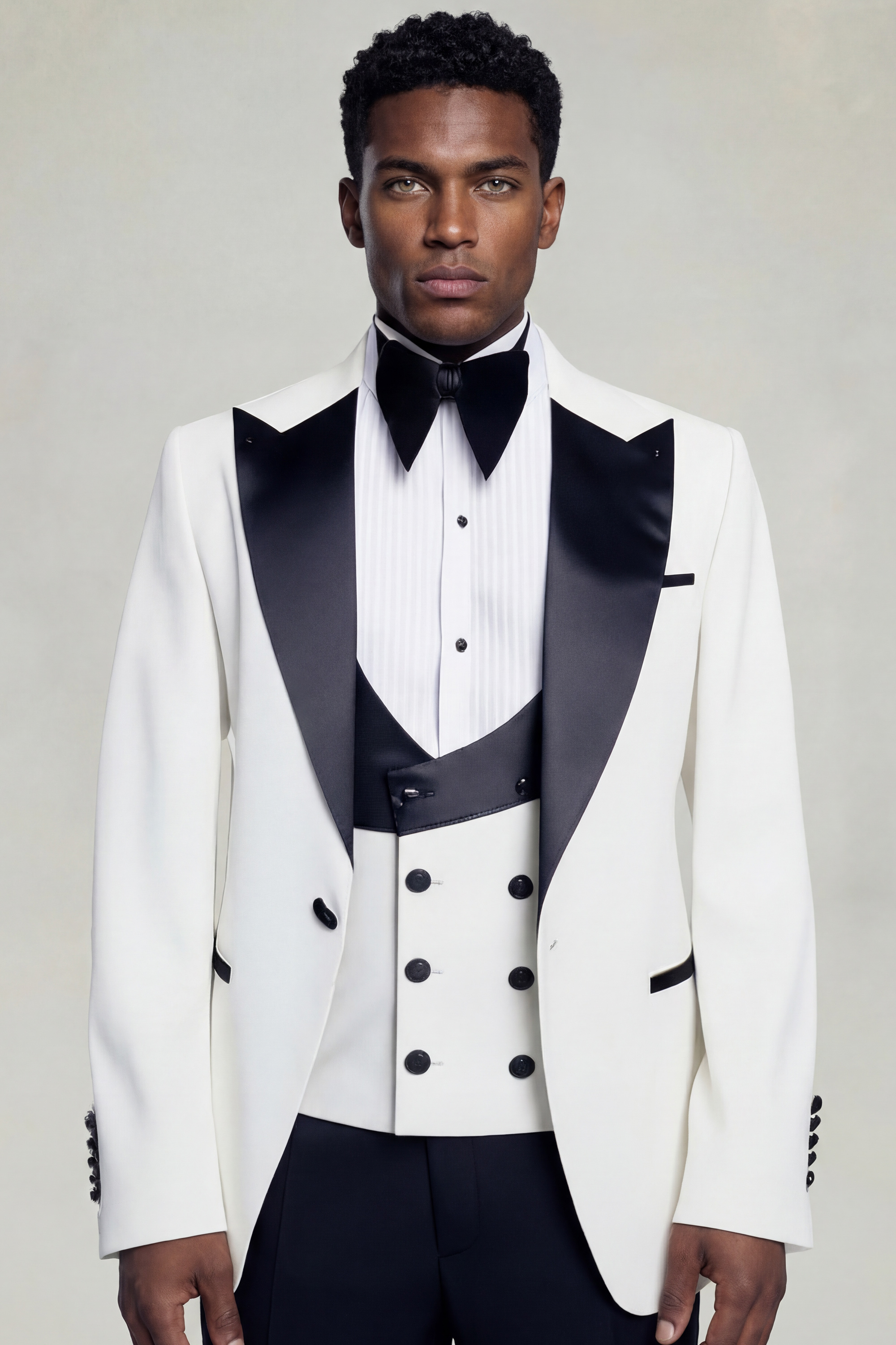 Mens-White-Peak-Lapel-Tuxedo-Prom-Wedding-Groomsmen-Suit-from-Gentlemansguru.com