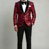 Balck-and-Red-Sequin-Velvet-Suit-Groom-Wedding-PRom-Outfit-from-Gentlemansguru.com