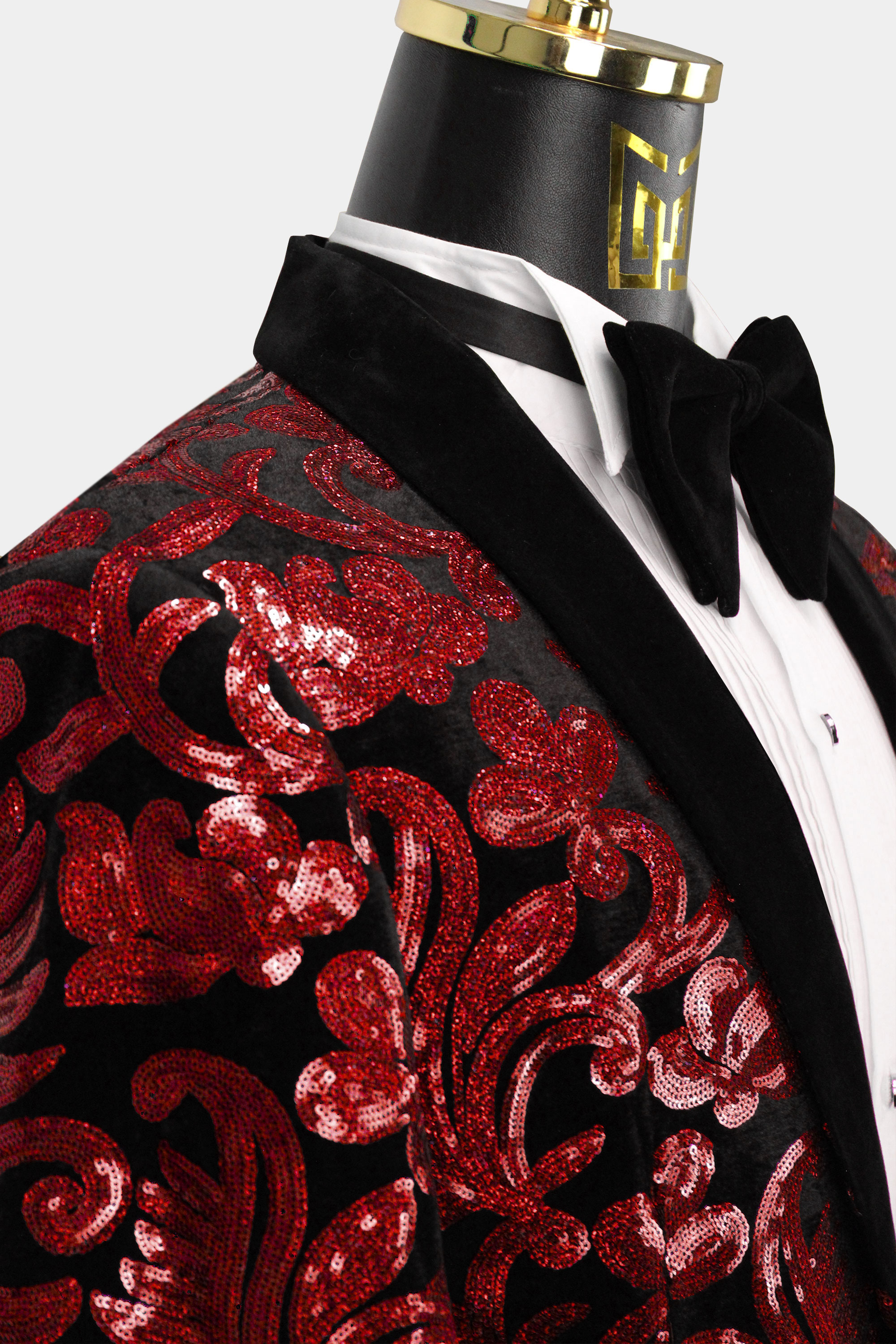 Mens-Red-and-Black-Groom-Wedding-Tuxedo-Jacket-Blazer-from-Gentlemansguru.com