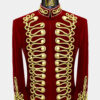 Mens-Red-and-Gold-Mandarin-Collar-Jacket-Prom-Blazer-Wedding-Groom-Suit-from-Gentlemansguru.com