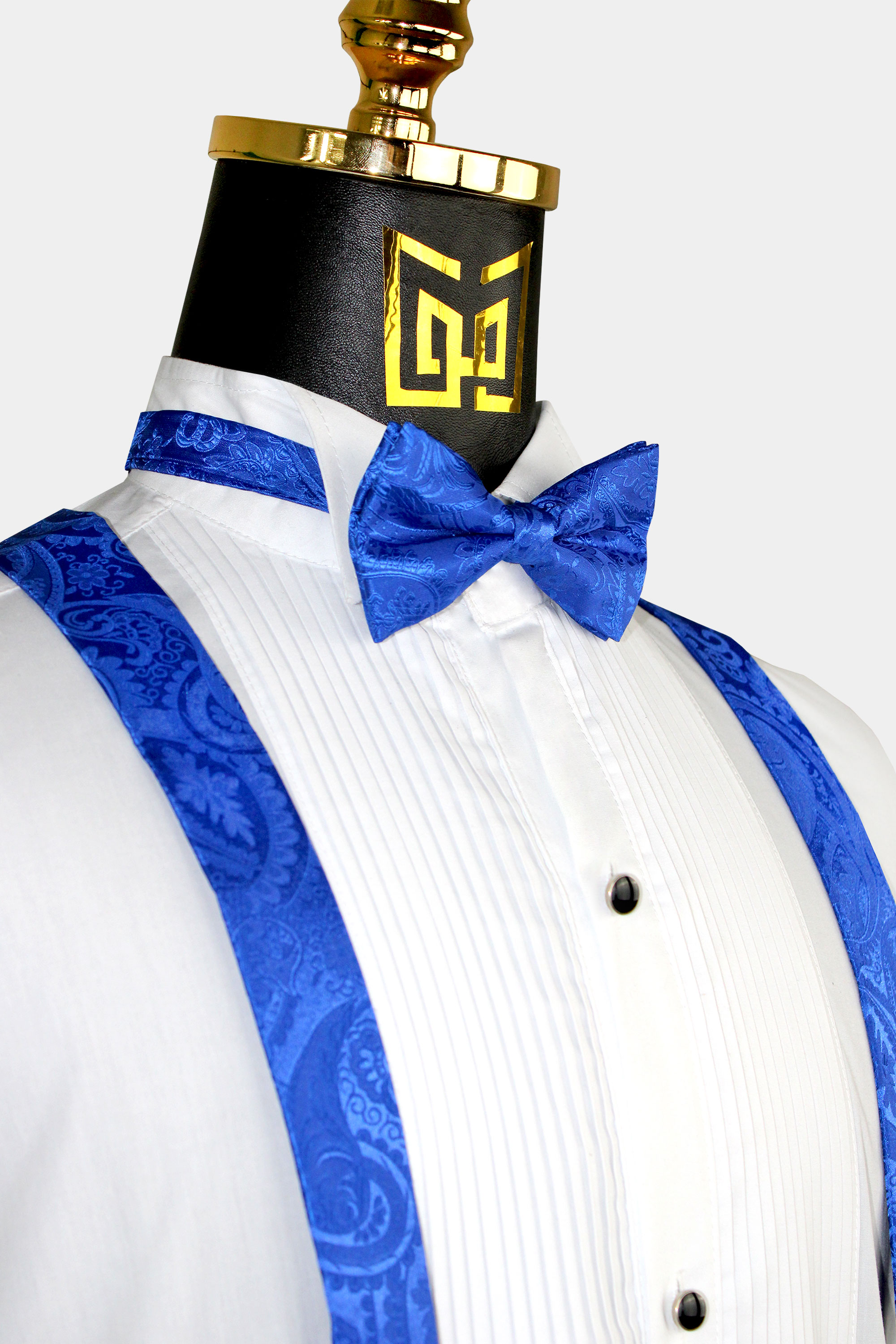 Blue-suspenders-and-Bow-Tie-Ser-Wedding-Groomsmen-Prom-from-Gentlemansguru.com