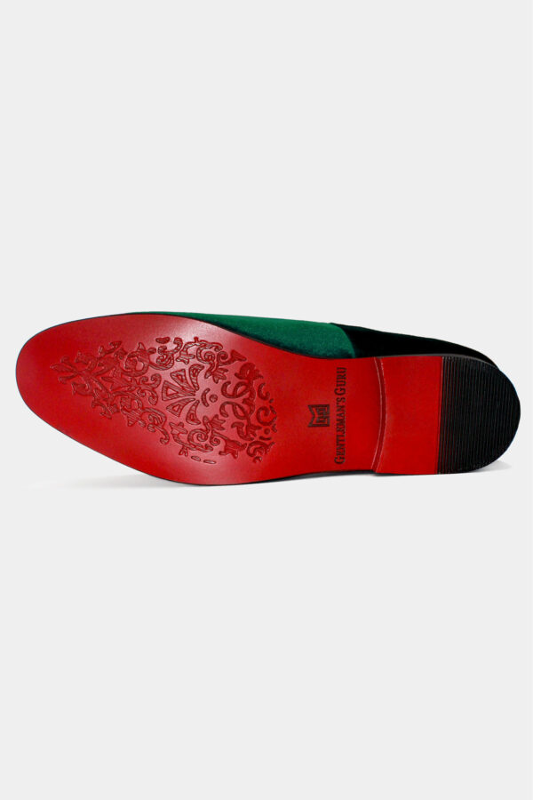 Green-Velvet-Loafer-Shoes-from-Gentlemansguru.com