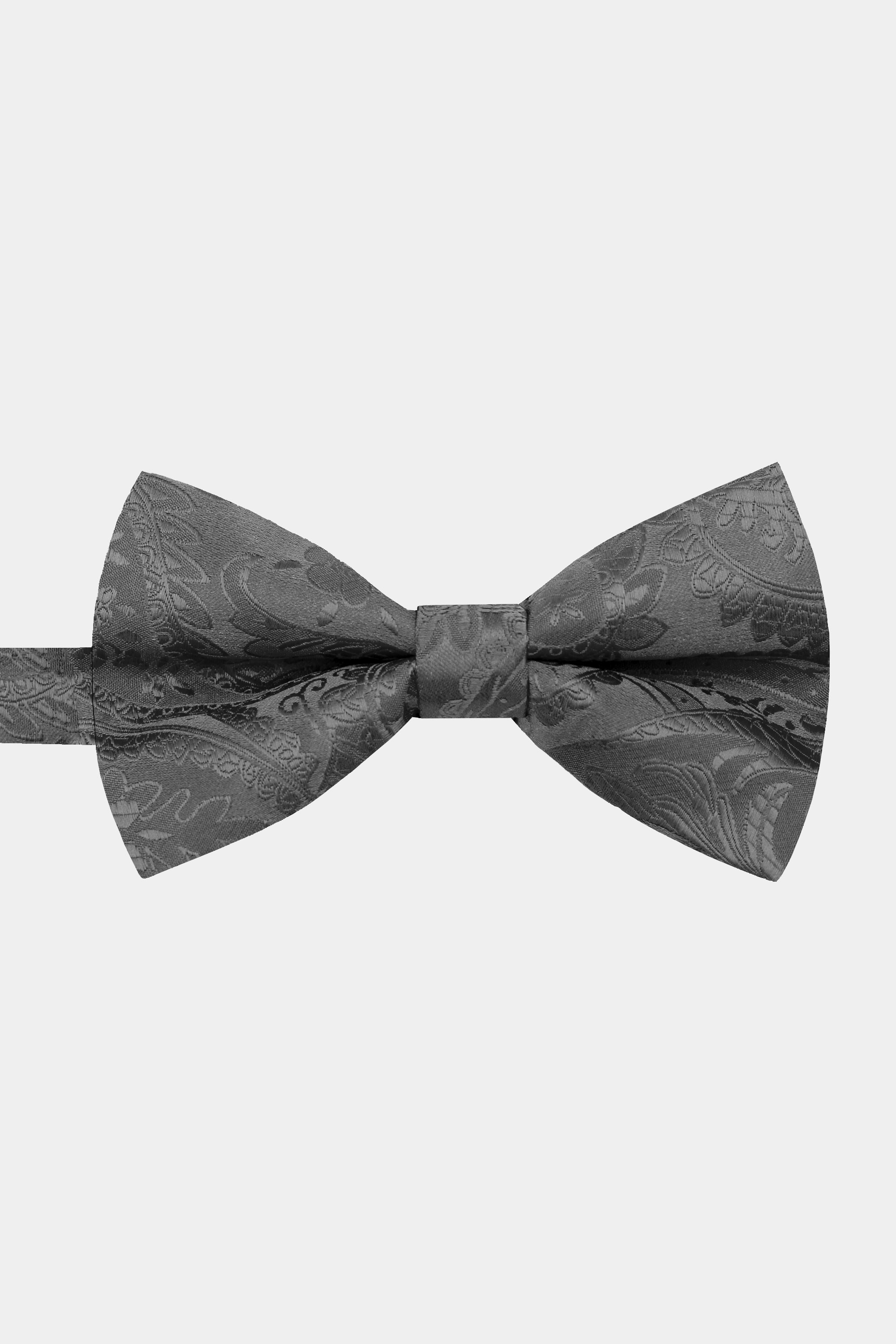 Grey-Paisley-Bow-Tie-from-Gentlemansguru.com
