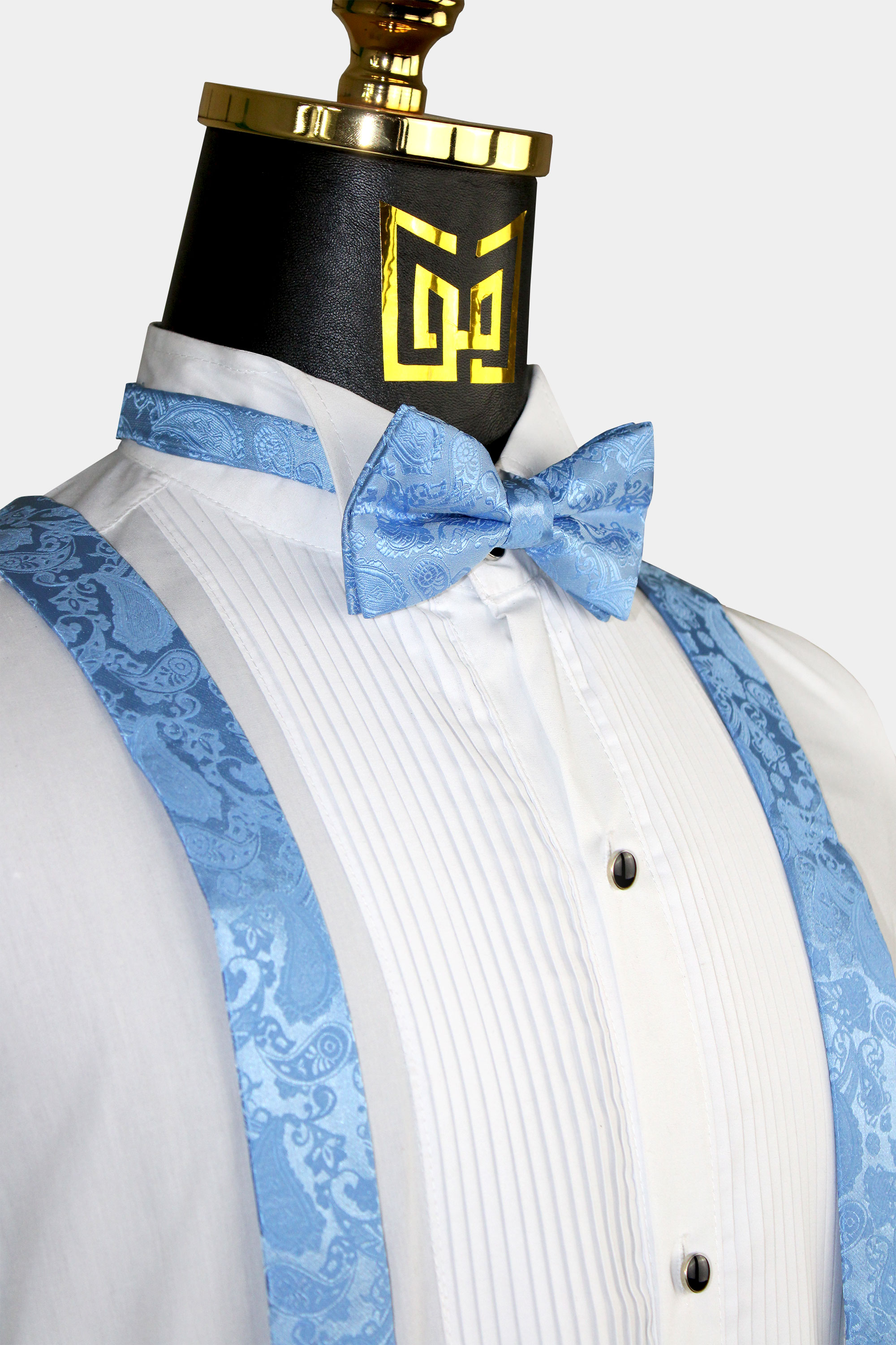 Sky-Blue-Suspenders-and-Bow-Tie-Set-For-Groomsmen-Wedding-from-Gentlemansguru.Com