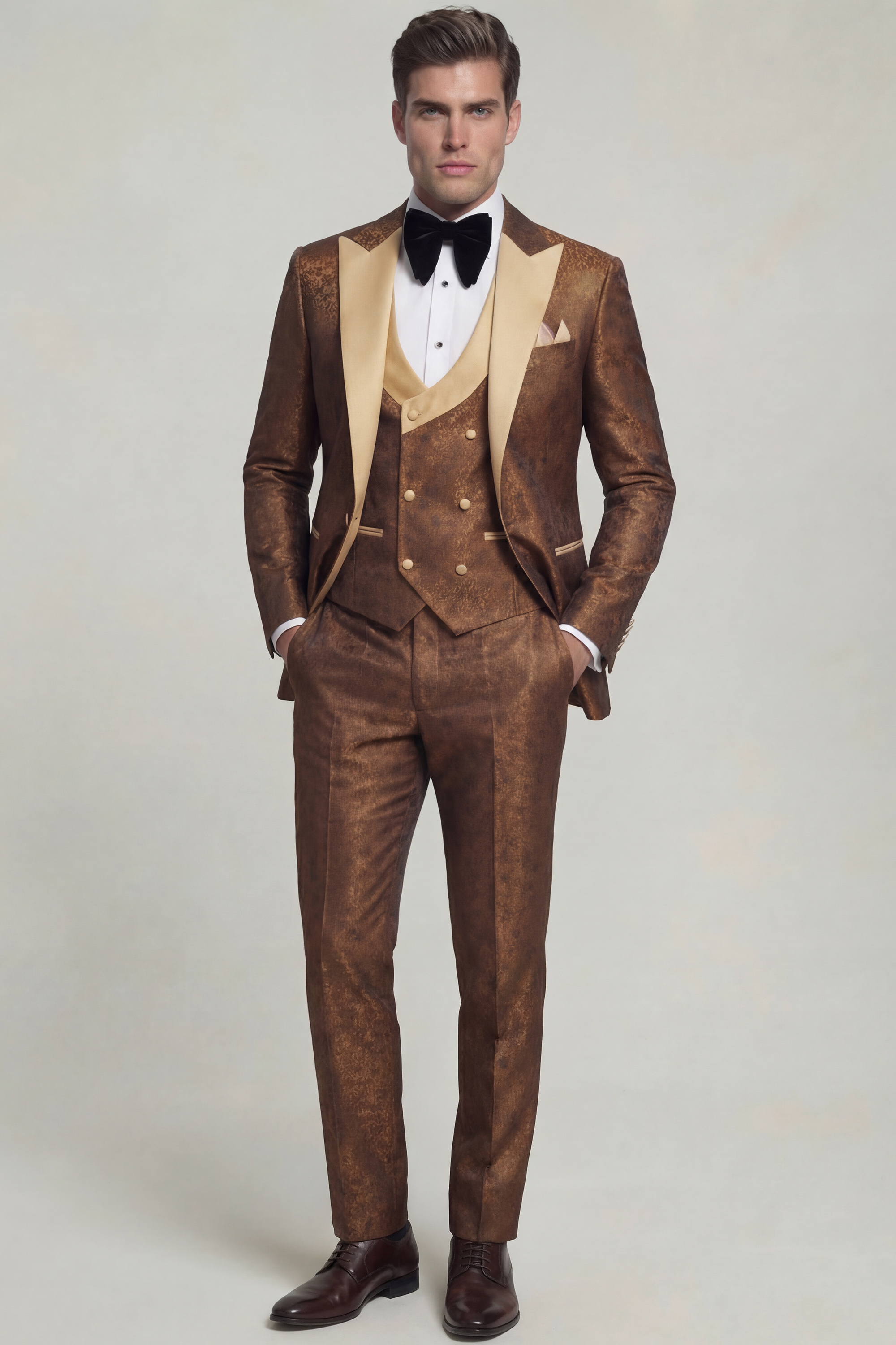 Burnt-Orange-Gold-Tuxedo-Groom-Gala-Wedding-Formal-Wear-from-Gentlemansguru.com