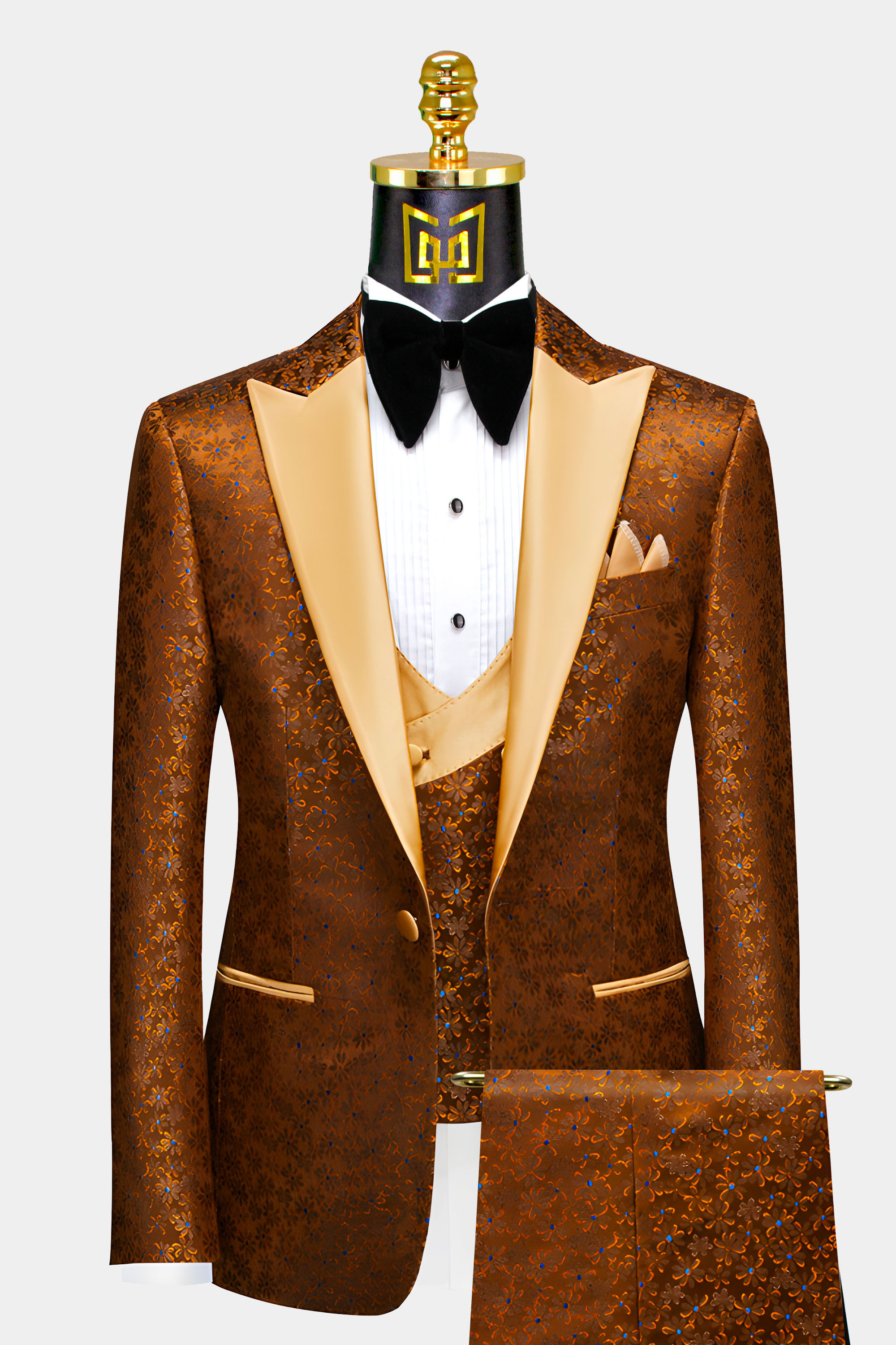 Orange Prom Suits & Prom Tuxedos