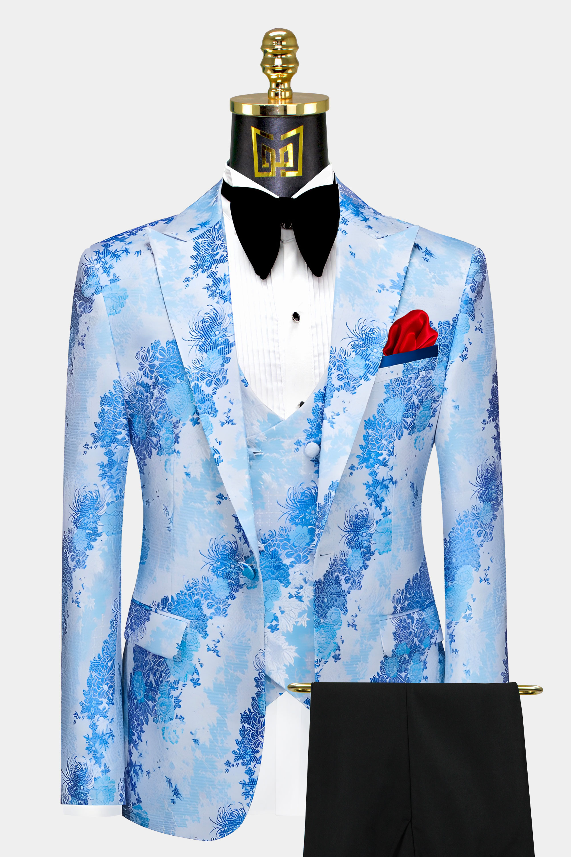 Mens-Light-Blue-Floral-Suits-from-Gentlemansguru.com