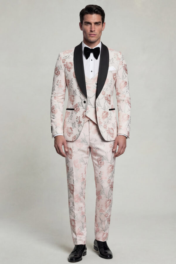 Rose Gold and Black Tuxedo | Gentleman's Guru Rose Gold and Black Tuxedo | Gentleman's Guru