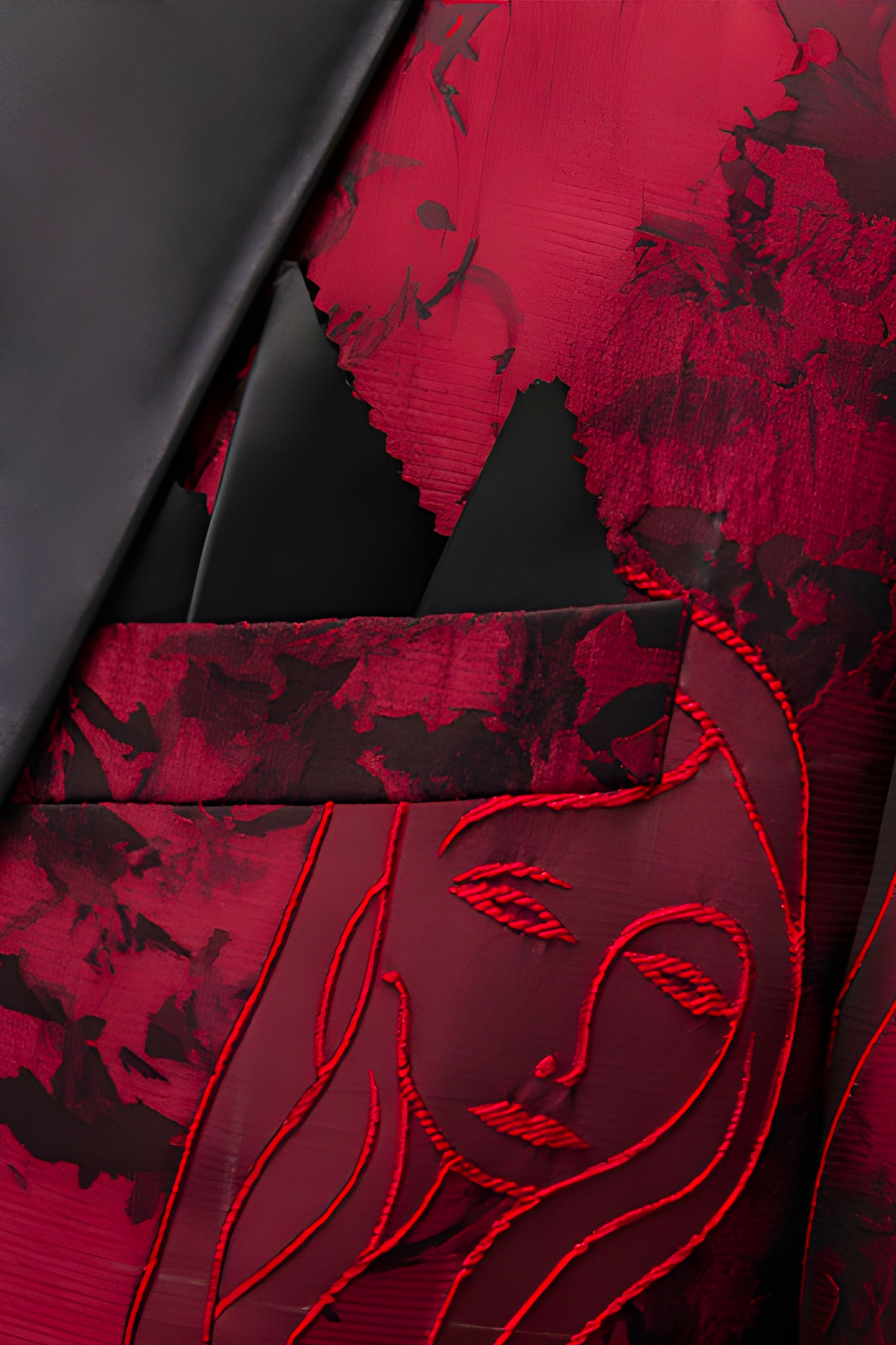 Blood best sale red blazer