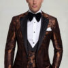 Chocolate-Brown-Tuxedo-Groom-Wedding-Prom-Suit-from-Gentlemansguru.com
