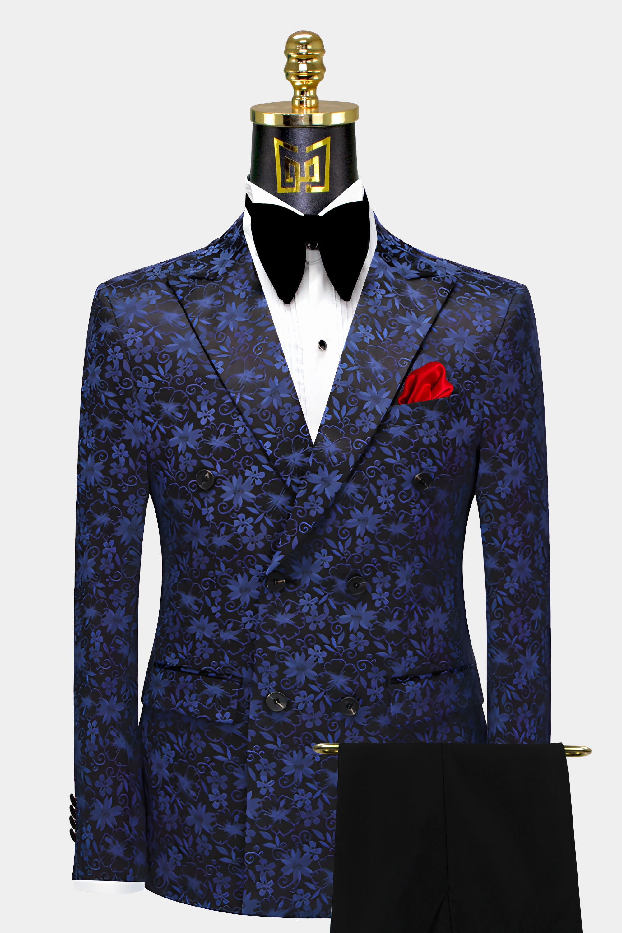 Daisy-Blue-and-Black-Floral-Suit-from-Gentlemansguru.com