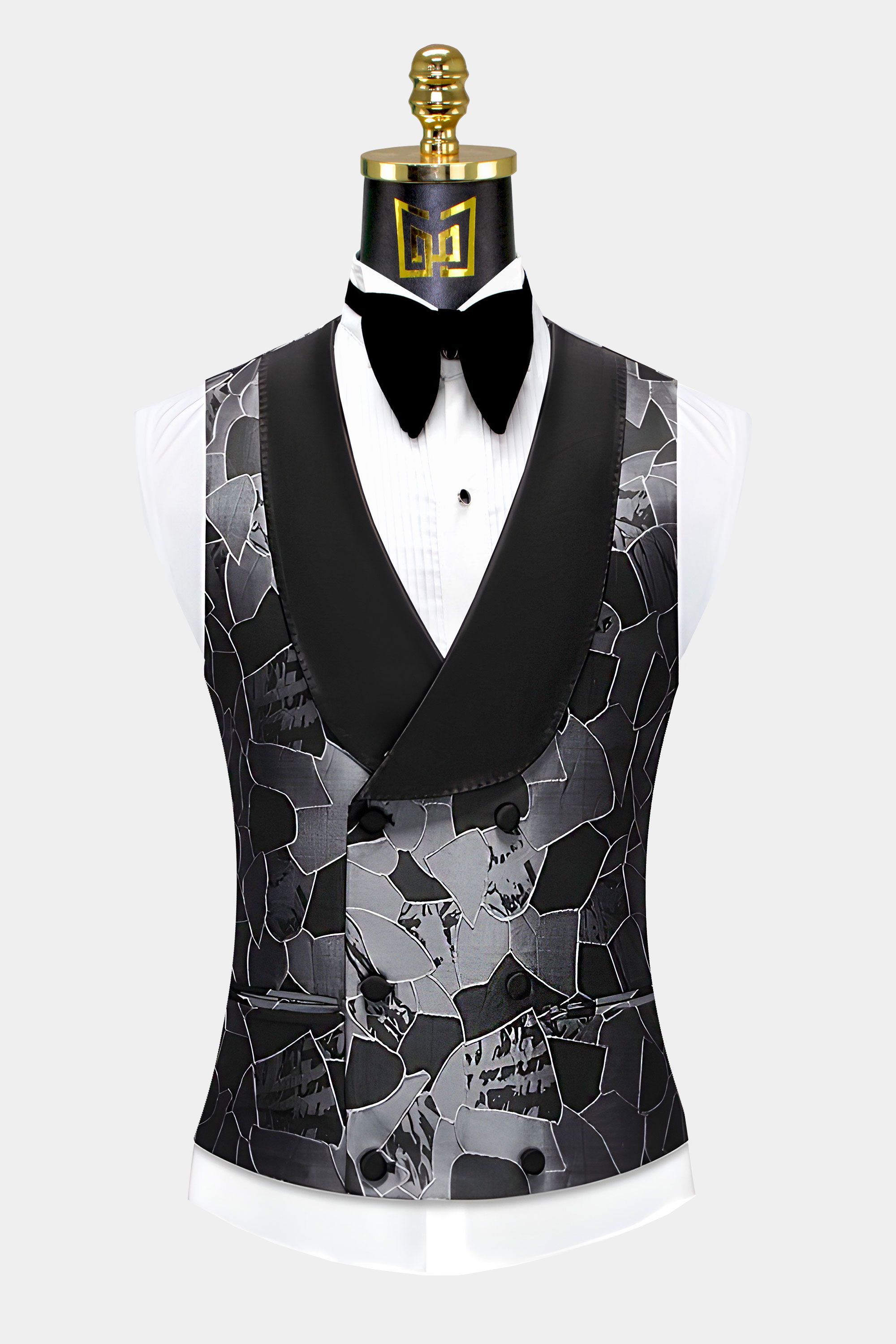 Grey-and-Black-Tuxedo-Vest-from-Gentlemansguru.com