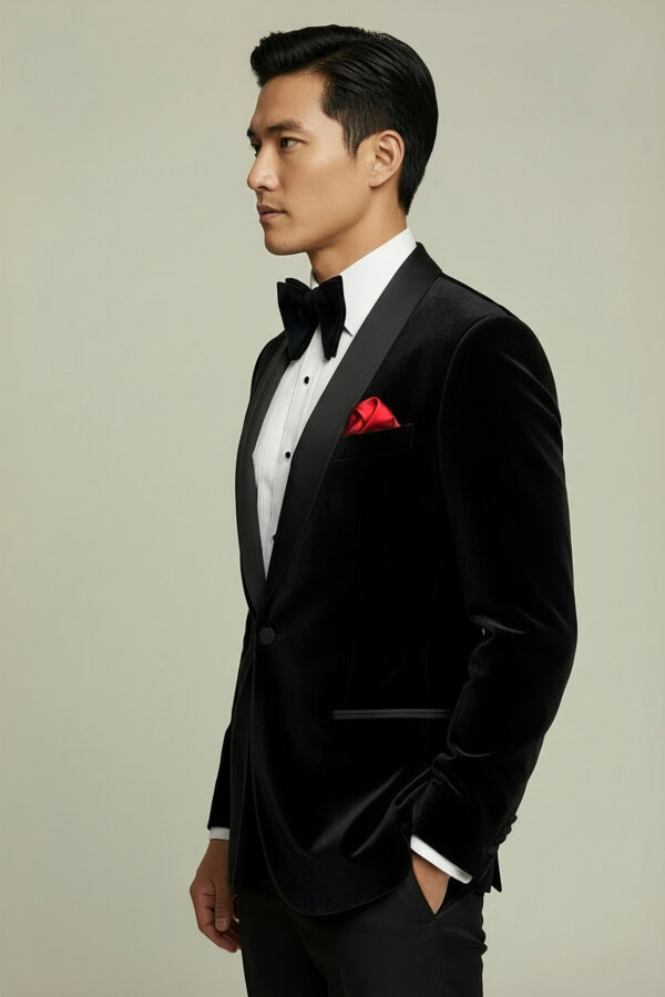 Mens-Black-Velvet-Dinner-Jacket-Black-Tie-Luxury-JAcket-from-Gentlemansguru.com