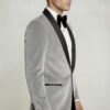 Mens-Light-Grey-Velour-Velvet-Sport-Coat-from-Gentlemansguru.com