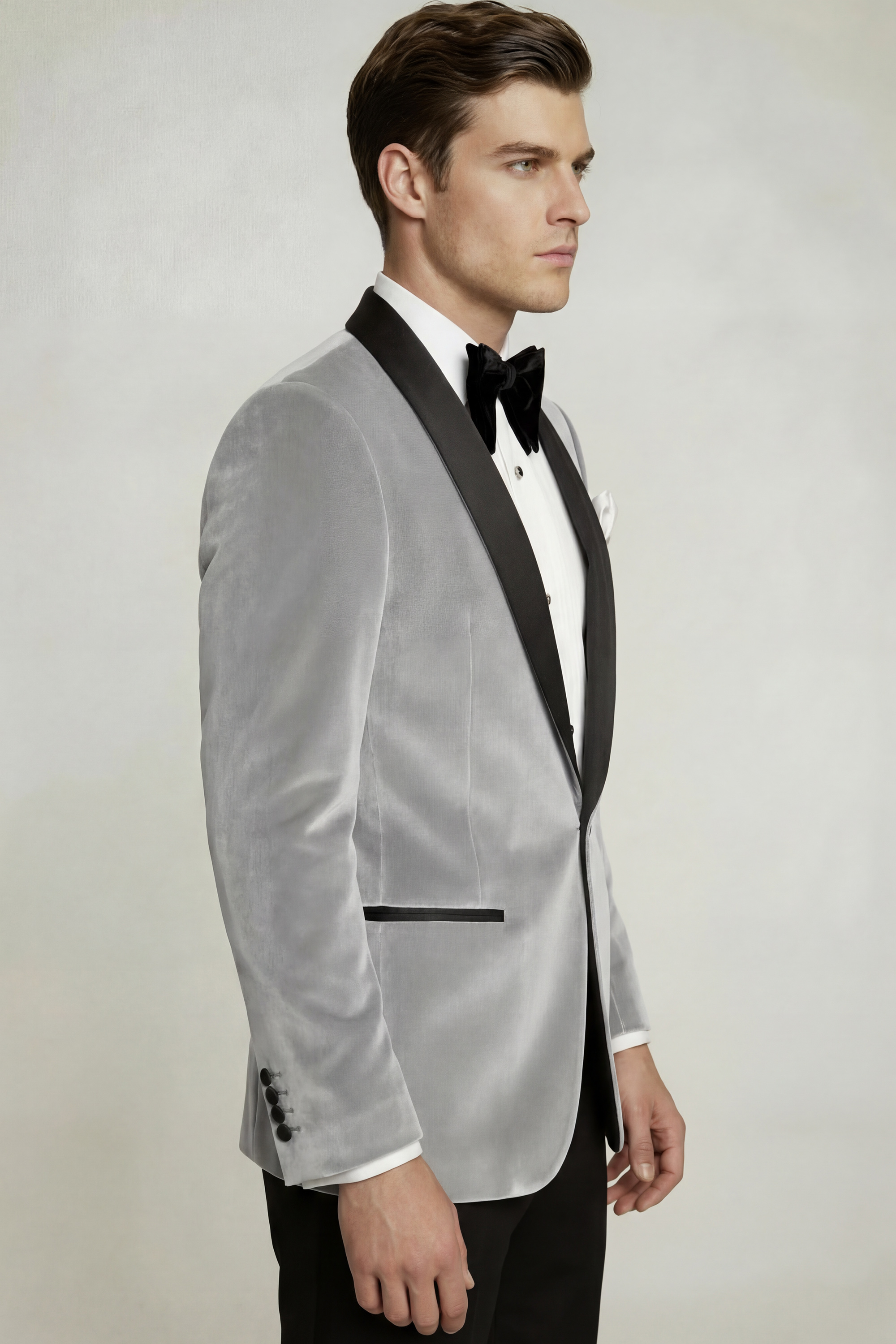 Mens-Light-Grey-Velour-Velvet-Sport-Coat-from-Gentlemansguru.com