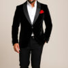 Mens-Luxury-Velvet-Black-Tuxedo-Suit-Jacket-Blazer-from-Gentlemansguru.com