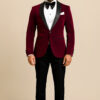 Mens-Single-BReasted-Burgundy-Prom-Tuxedo-Jacket-Suit-Outfit-from-Gentlemansguru.com.