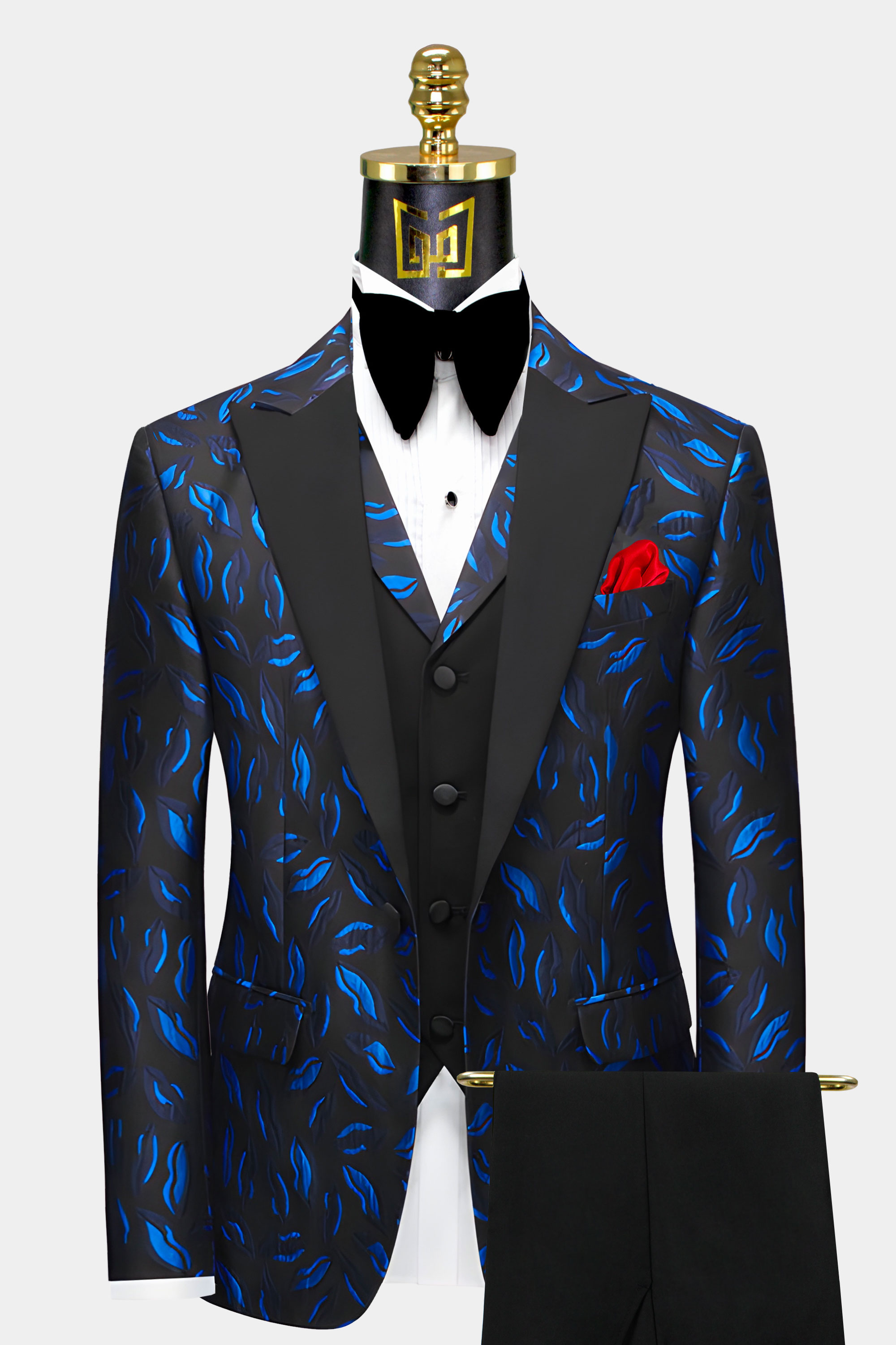 Dark-Royal-Blue-and-Black-Tuxedo-Wedding-Prom-Groom-Suit-For-Men-from-Gentlemansguru.com