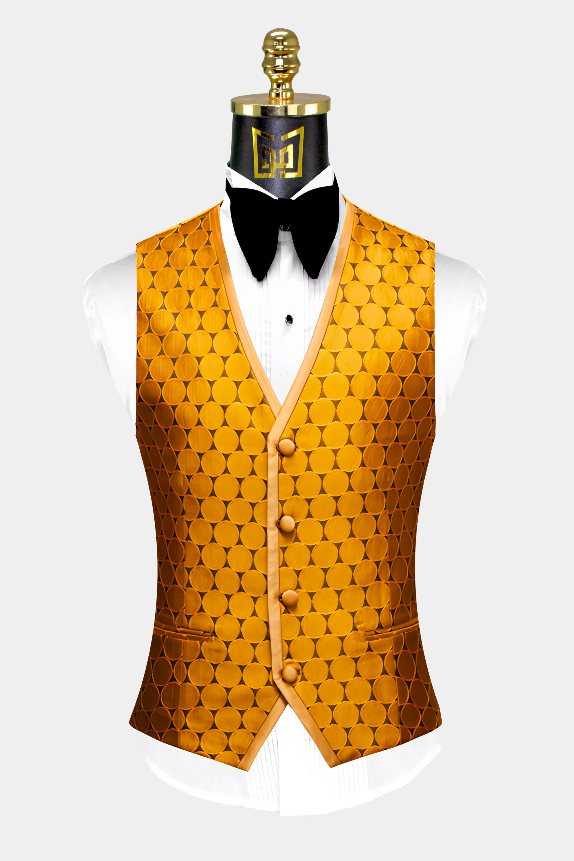 Gold-Poka-Dot-Tuxedo-Vest-from-Gentlemansguru.com