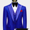 Indigo-Blue-Tuxedo-Wedding-Suit-For-Men-from-Gentlemansguru.com