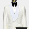 Ivory-Cream-White-Tuxedo-Werdding-Suit-For-Men-from-Gentlemansguru.com