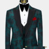 Mens-Forest-Green-Tuxedo-Groom-Prom-Wedding-Suit-For-Men-from-Gentlemansguru.com