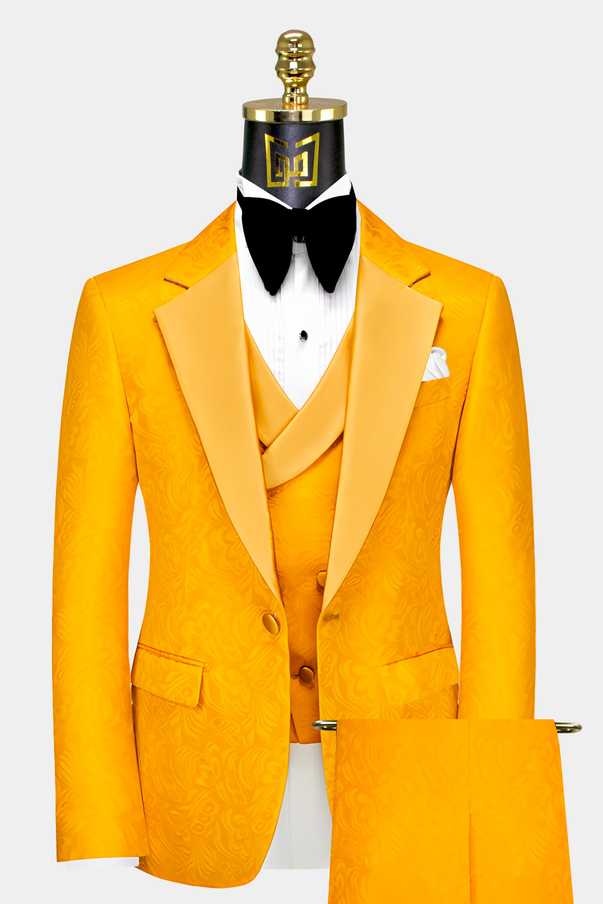 Mens-Gold-Floral-Tuxedo-Prom-Groom-Wedding-Suit-For-Men-from-Gentlemansguru.com