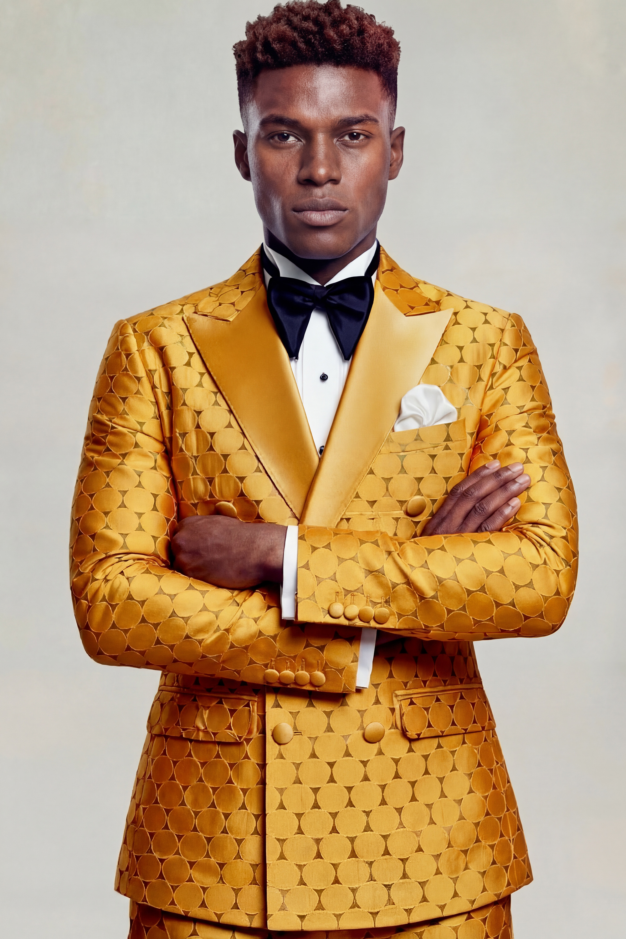 Mens-Gold-Polka-Dot-Tuxedo-Groom-Prom-Wedding-Suit-from-Gentlemansguru.com