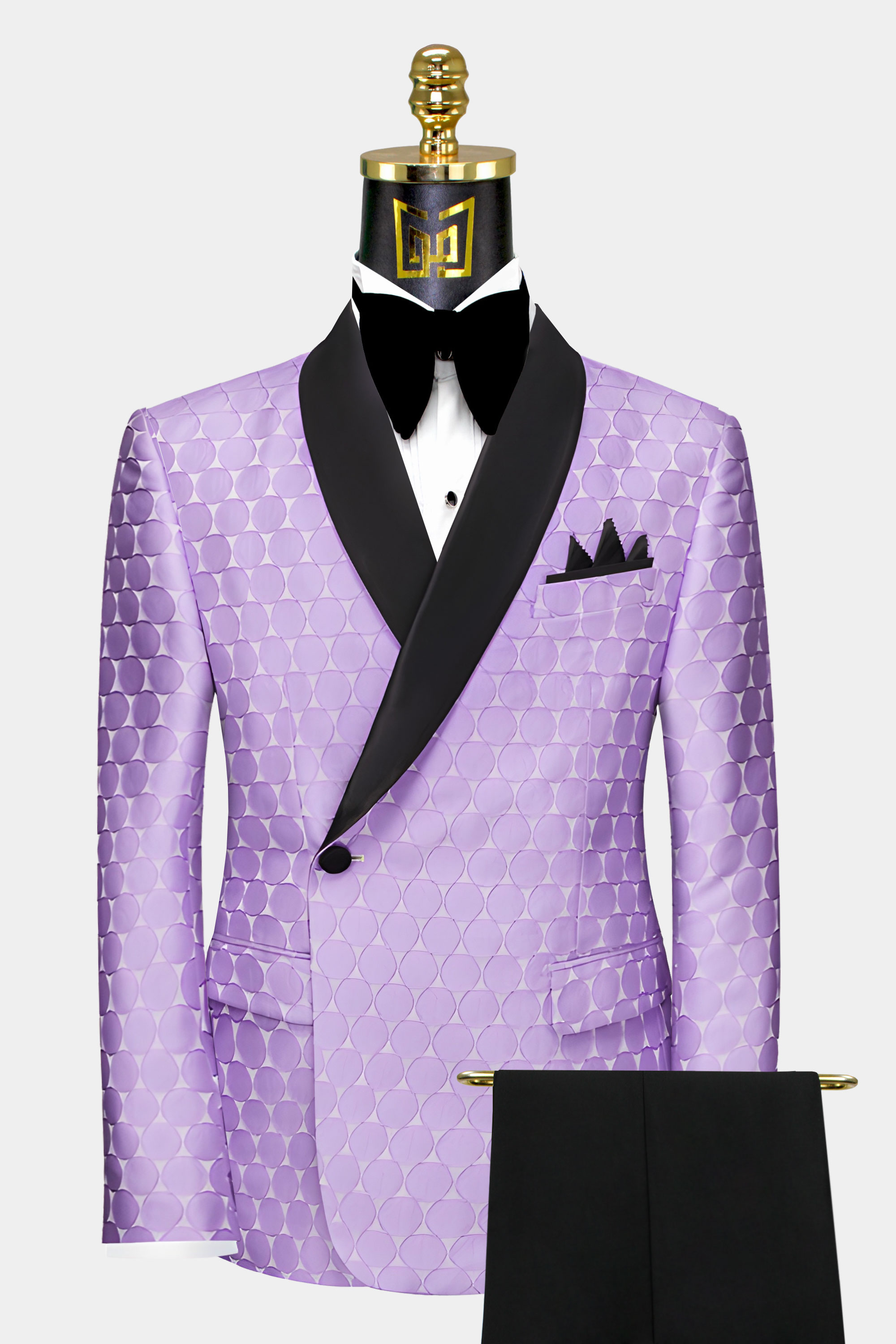 Lilac Tuxedo Suit | Gentleman's Guru