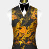 Paisley-Black-and-Orange-Suit-Vest-from-Gentlemansguru.com
