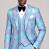Purple and Turquoise Suit Studio Thumbnail from Gentlemansguru.com
