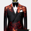 Red-Gold-and-Black-Suit-Groom-Wedding-Tuxedo-from-Gentlemansguru.com